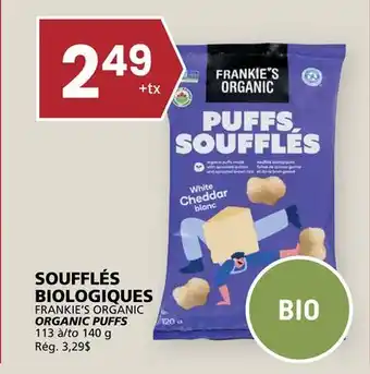 Rachelle-Bery Grocery FRANKIE'S ORGANIC ORGANIC PUFFS offer