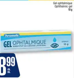 Jean Coutu PERSONNELLE Ophthalmic gel offer
