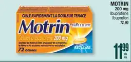 Jean Coutu MOTRIN 200 mg Ibuprofen offer