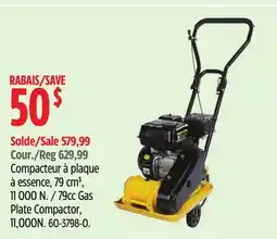 Canadian Tire Yardworks 79cc Gas Plate Compactor offer