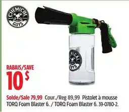 Canadian Tire Chemical Guys TORQ Foam Blaster 6 offer