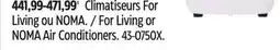 Canadian Tire For Living or NOMA Air Conditioners offer