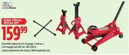 Canadian Tire 3-Ton Garage Jack Gift Set offer