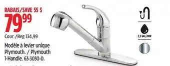Canadian Tire Plymouth 1-Handle offer