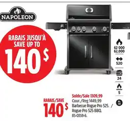 Canadian Tire Napoleon Rogue Pro 525 BBQ offer