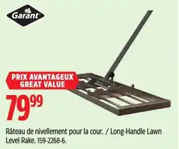 Canadian Tire Garant Long-Handle Lawn Level Rake offer