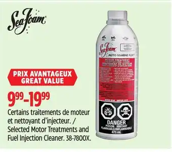 Canadian Tire Seafoam Selected Motor Treatments and Fuel Injection Cleaner offer