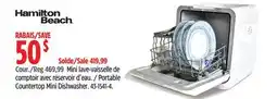 Canadian Tire Hamilton Beach Portable Countertop Mini Dishwasher offer