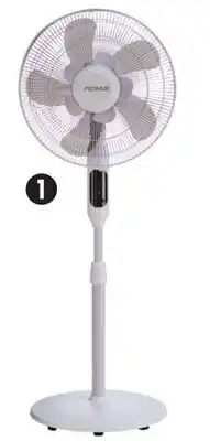 Canadian Tire 16˝ Dual Blade 3-Speed Pedestal Fan with Remote offer