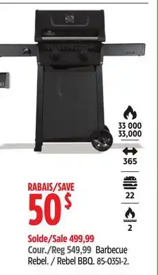 Canadian Tire Rebel BBQ offer