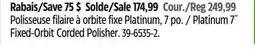 Canadian Tire Simoniz Platinum 7˝ Fixed-Orbit Corded Polisher offer
