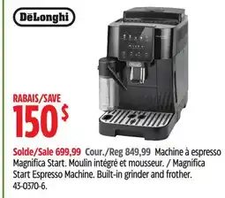Canadian Tire Magnifica Start Espresso Machine offer
