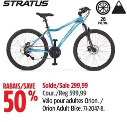 Canadian Tire STRATUS Orion Adult Bike offer