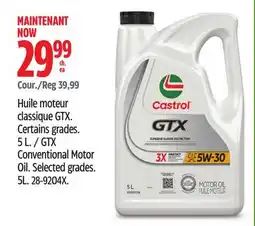 Canadian Tire Huile moteur classique GTX offer