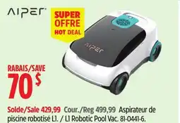 Canadian Tire Alper L1 Robotic Pool Vac offer