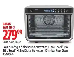 Canadian Tire Foodi XL Pro Digital Convection 10-in-1 Air Fryer Oven offer