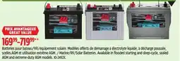 Canadian Tire Marine/RV/Solar Batteries offer