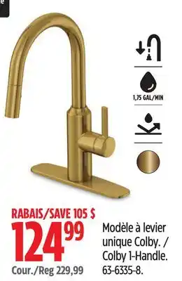 Canadian Tire Danze Colby 1-Handle offer