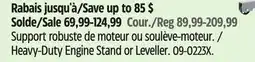 Canadian Tire Heavy-Duty Engine Stand or Leveller offer