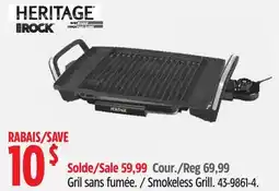 Canadian Tire Heritage The Rock Smokeless Grill offer