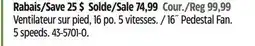 Canadian Tire HONEYWELL 16˝ Pedestal Fan offer