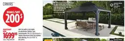 Canadian Tire CANVAS Skyline Aluminum Hard Top Gazebo with Netting offer