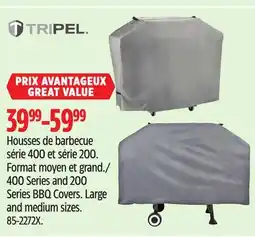 Canadian Tire Tripel 400 Series and 200 Series BBQ Covers offer