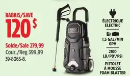 Canadian Tire PISTOLET À MOUSSE FOAM BLASTER offer