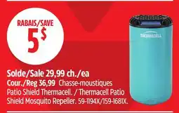 Canadian Tire Thermacell Patio Shield Mosquito Repeller offer