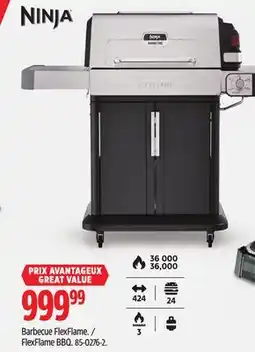 Canadian Tire NINJA FlexFlame BBQ offer