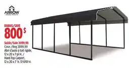 Canadian Tire Arrow Storage Products Hard-Top Carport offer
