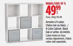 Canadian Tire For Living 9-Cube Cabinet offer