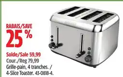 Canadian Tire 4-Slice Toaster offer