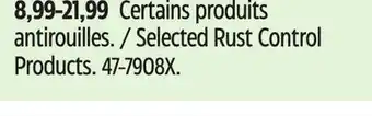 Canadian Tire Selected Rust Control Products offer