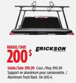 Canadian Tire Erickson Aluminum Truck Rack offer