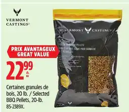 Canadian Tire Vermont Castings Selected BBQ Pellets offer