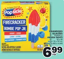 Marches Tradition POPSICLE FROZEN TREATS offer