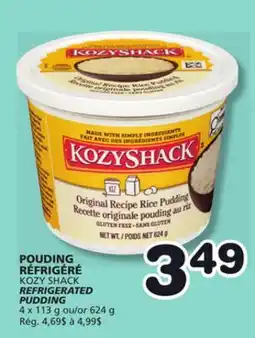 Marches Tradition KOZY SHACK REFRIGERATED PUDDING offer