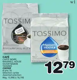 Marches Tradition MAXWELL HOUSE OR NABOB TASSIMO COFFEE offer