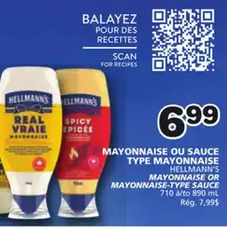 Marches Tradition HELLMANN'S MAYONNAISE OR MAYONNAISE-TYPE SAUCE offer
