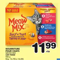 Marches Tradition MEOW MIX CAT FOOD offer