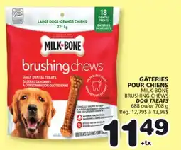 Marches Tradition MILK-BONE BRUSHING CHEWS DOG TREATS offer