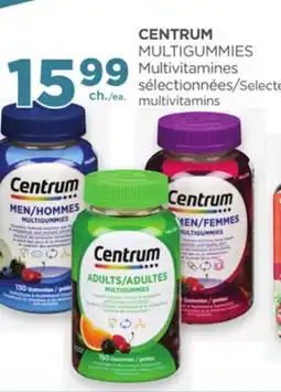 Proxim CENTRUM MULTIGUMMIES Multivitamines sélectionnées offer