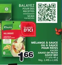 Marches Tradition KNORR SAUCE OR PASTA SAUCE MIX offer