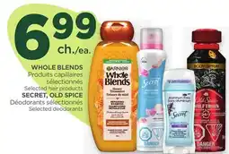 Proxim WHOLE BLENDS, SECRET, OLD SPICE offer