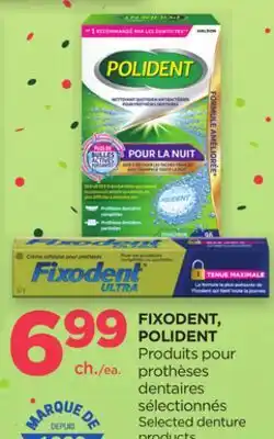 Proxim FIXODENT, POLIDENT Selected denture products offer