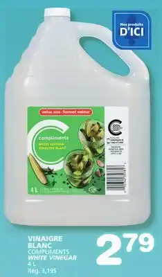 Marches Tradition COMPLIMENTS WHITE VINEGAR offer