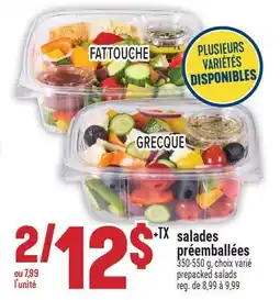 Marché Adonis SALADES PRÉEMBALLÉES | PREPACKED SALADS offer