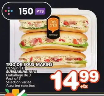 Marches Tradition C'EST PRÊT! SUBMARINE TRIO offer