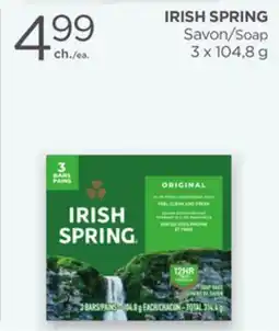 Proxim IRISH SPRING Soap offer